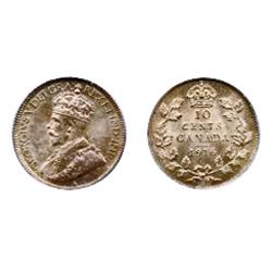 1916.  PCGS graded Mint State-63.  Lightly toned.