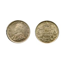 1920.  ICCS Mint State-63.  Mostly brilliant.  1921.  ICCS Mint State-60.  Full luster.