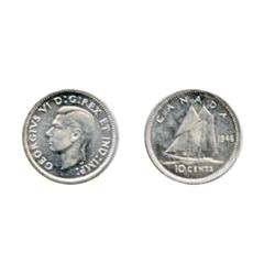 1946.  ICCS Mint State-65.  Fully white.