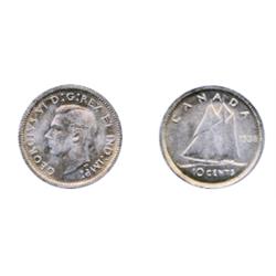 1938.  ICCS Mint State-64.  Even medium heavy amber and golden toning.