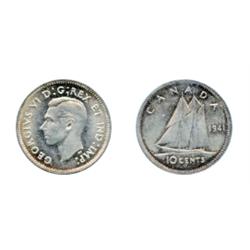 1941.  ICCS Mint State-64.  Very light, multi-hued toning.