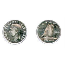 1948.  ICCS Mint State-63.  A fully brilliant, select uncirculated coin.