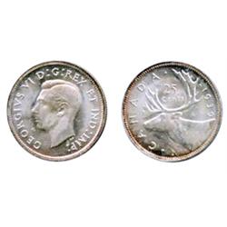 1939.  ICCS Mint State-65.  Excellent luster.  A fully white gem, with light toning around the reedi