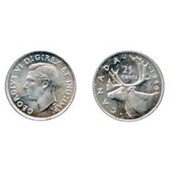 1946.  ICCS Mint State-65.  A brilliant gem, with the faintest hint of ‘P.Q.’ golden toning.