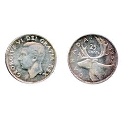 1952. Low Relief.  ICCS Mint State-64.  Brilliant, with hints of blue toning.