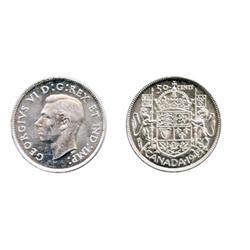 1945.  ICCS Mint State-64.  Brilliant and lustrous.