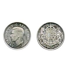 1947. Maple Leaf.  ICCS Mint State-63.  Another fully brilliant example.