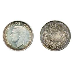 1951.  ICCS Mint State-64.  Lustrous, with light amber-gold toning.