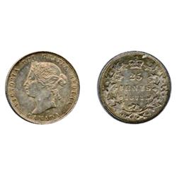 1871.  ICCS Extra Fine-40.  Lightly toned.