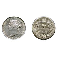 1874-H,  1900.  Both ICCS Extra Fine-40.  Both with light toning.