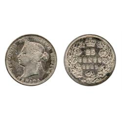 1881-H.  ICCS Very Fine-30.  Lightly toned.