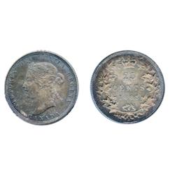 1883-H.  ICCS Mint State-66.  A richly toned iridescent gem.  Excellent surfaces and fields.  Very g