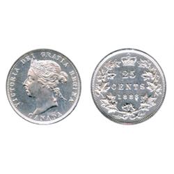 1888.  ICCS Mint State-64.  Fully brilliant and lustrous with deeply reflective fields and a cameo c