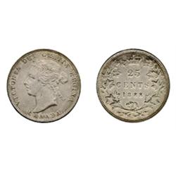 1888.  ICCS Extra Fine-40.  Medium heavy toning.