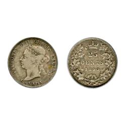 1890-H.  PCGS graded Very Fine-35.  Medium heavy gray toning.  Weakly struck.