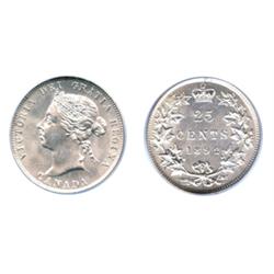 1892.  Both ICCS and PCGS graded Mint State-63.  A fully brilliant and lustrous example.