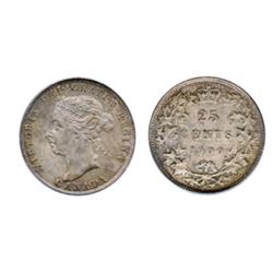 1900.  PCGS graded Mint State-65.  Medium heavy even toning, over underlying bloom.  A strongly stru