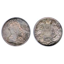 1905.  PCGS graded Mint State-66.  Vibrant russet and hazel toning, with rainbow highlights.  Razor 