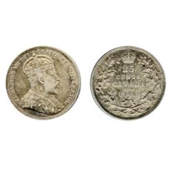 1905.  ICCS Extra Fine-40.  Medium heavy toning.