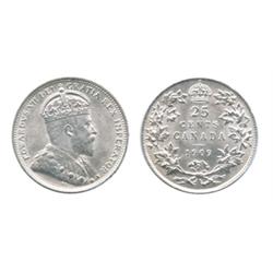 1909.  ICCS Mint State-64.  A fully brilliant example, with full luster.