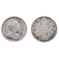 1909.  ICCS Mint State-63.  Full luster and brilliant with hints of blue toning.