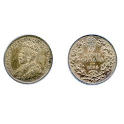 1912.  ANACS graded AU-55.  Medium heavy toning.