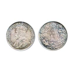 1936.  PCGS graded Mint State-67.  Medium heavy pearl toning, with outstanding rainbow highlights.  