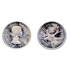1964.  ICCS Mint State-65.  Designated as a ‘Cameo’ contrast.  A brilliant gem.