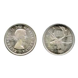 1964.  ICCS Mint State-65. Cameo.