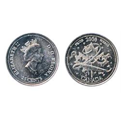 2000. Pride.  Dies rotated 90 degrees.  ICCS Mint State-64.