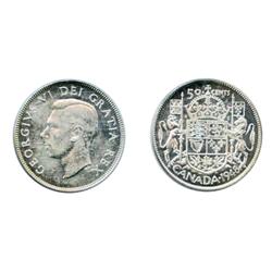 1948. Wide Date, High ‘4’ variety.  PCGS graded Mint State-62.  Brilliant.