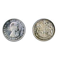 1958.  ICCS Mint State-65.  Brilliant and lustrous.  Ex. Torex, Canadian Coinoiseur, June 2007, Lot 