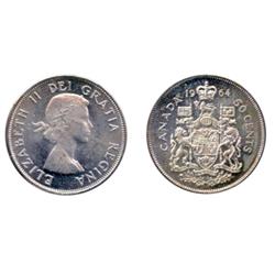 1964.  ICCS Mint State-65. Cameo.