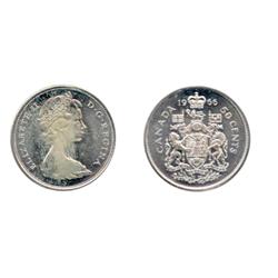 1966.  ICCS Mint State-65. Cameo.