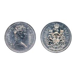 1982. Small Beads. Type 2.  ICCS Mint State-65.