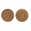 Image 1 : FIVE CENTS.  1942. Tombac. Full obverse Brockage.  Excellent mirror image. AU.
