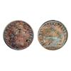 Image 1 : Breton-515. Jeton. 1755. Argonaught’s Vessel.  ICCS Very Fine-30.  An original copper token.