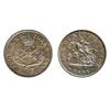 Breton-720. PC-5C1. ½ Penny Token. 1854. ICCS Choice AU-55. Brown.