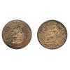 Breton-967. NS-22. Pure Copper Preferable to Paper.  Mint State-63. 50% red luster.