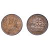 Breton-997. PE10-31. Lees-31. Ships, Colonies & Commerce. British Flag. ICCS Mint State-60. Trace of