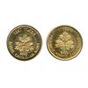 TEST TOKEN.  One Cent. CH-TT-1.11. Brass. Mint Sate-64.  Ex. Spink’s auction.