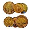 COLUMBIA. 1 Escudo. 1811.NR. J.J. (scarcer date). KM#64.1. Ferd. VII. VG;  1 Peso. 1829 R.S. KM#84. 
