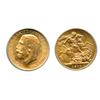Image 1 : SOVEREIGN.  1911-C.  PCGS graded Mint State-63.  Brilliant yellow luster.