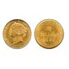 Image 1 : 1881.  PCGS graded Mint State-62.  Superb yellow-orange luster.