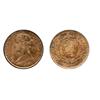 Image 1 : ONE CENT.  1864. Tall 6.  CCCS graded Mint State-64, RB. 40% remaining red luster.  A scarcer variet