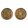 Image 1 : ONE CENT.  1861.  PCGS graded Mint State-64. Red-Brown. 40% red luster. Very clean cheek and fields.