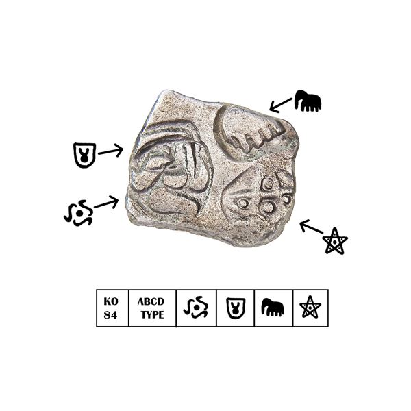 Kosala Janapada (c. 450–380 BC), Silver Karshapana, ABCD Type
