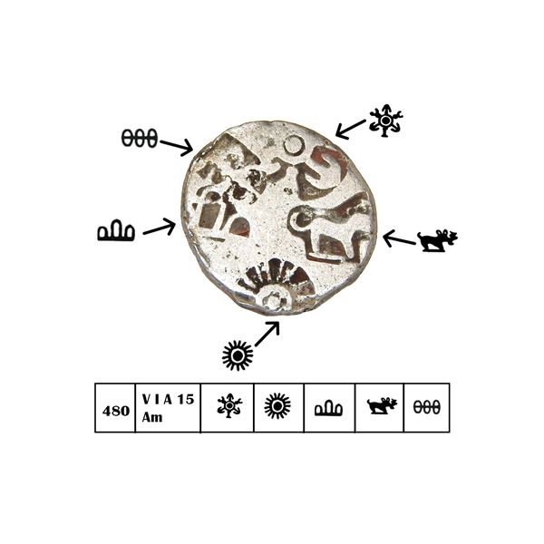 Magadha Janapada, Chandragupta Maurya (c. 321–297 BC), Silver Karshapana