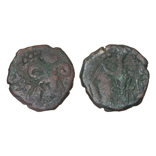 Kushano-Sasanian Kingdom, Varahana (c. 330–365 CE), Copper Unit, Altar Type