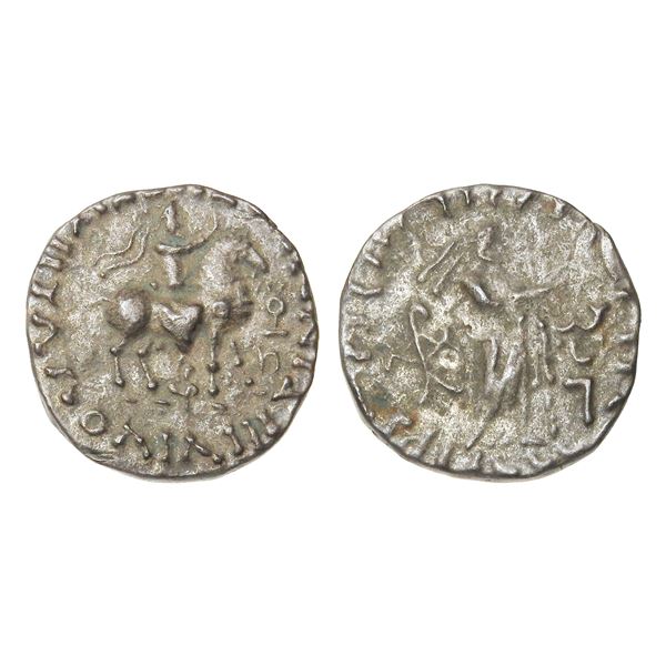 Indo-Parthian, Gondophares-Sases (c. 100 AD), Silver Tetradrachm